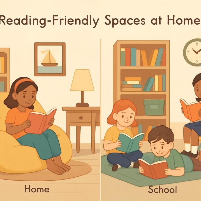Creating Reading-Friendly Spaces at Home and School